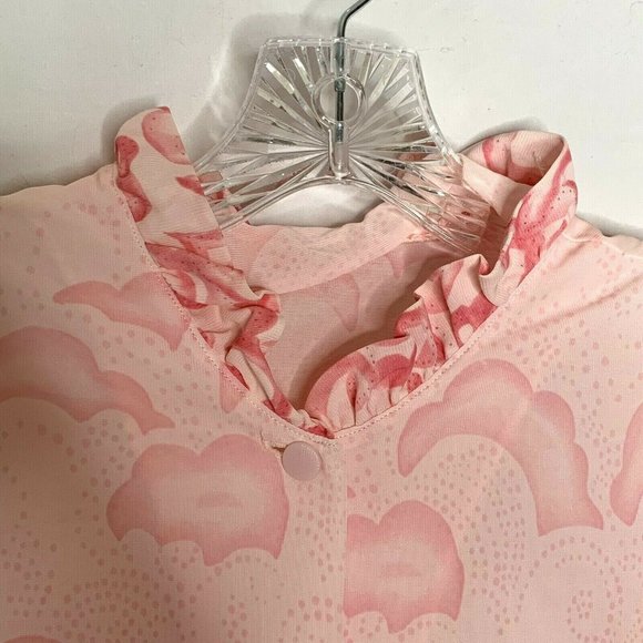 Sears Pink Patterned Robe - Picture 7 of 12